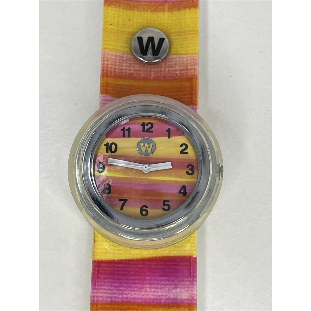 Watchitude Original Kid's Slap Watch Colorful Band- New Battery